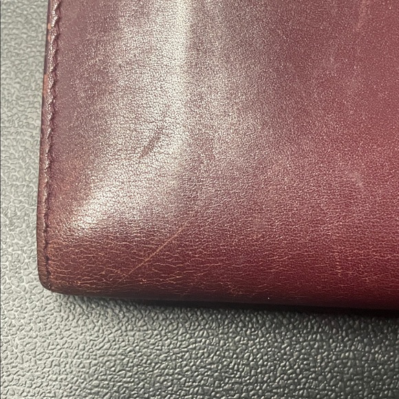 Gucci Maroon Leather Card Holder - Picture 9 of 9